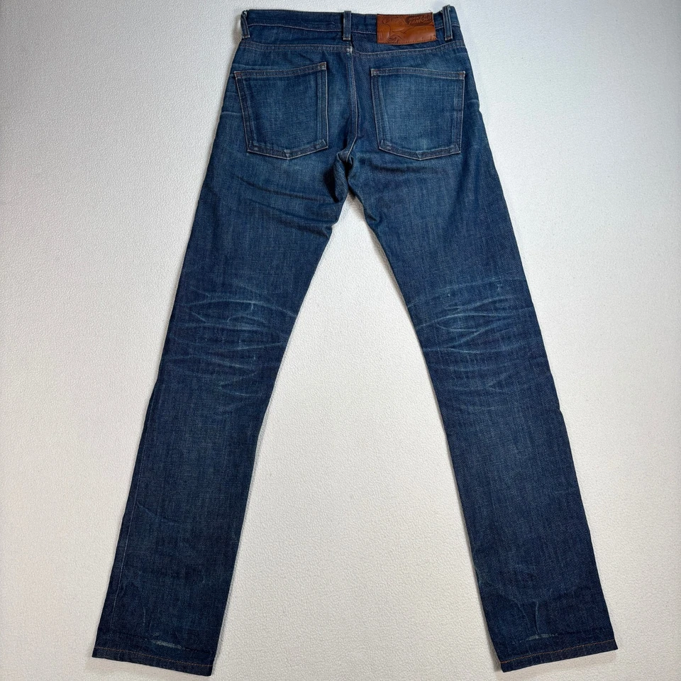 Naked & Famous Selvedge Skinny Guy Jeans Women's 28 (fits 29x33) Blue Japanese - Image 2 of 4