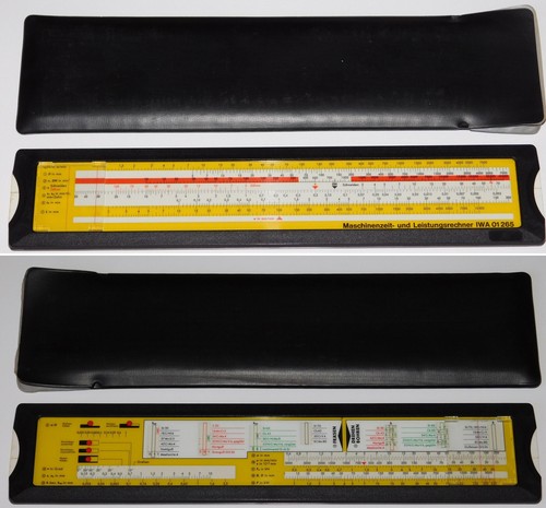Calcolatore di tempo e potenza macchina IWA 01256 cursore dati calcolatore - Foto 4 di 4