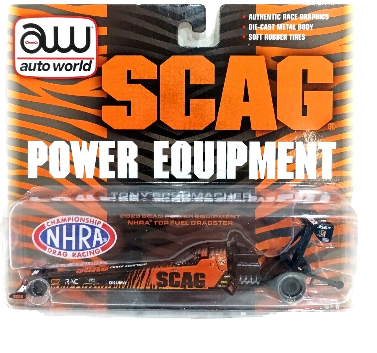 1:64 Scale Diecast Racing NHRA Cars