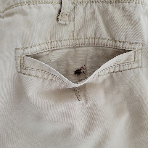 The Original Arizona Jeans Co. Cargo Shorts Khaki Tan Men's Size 40 Inseam 10 In - Picture 9 of 9