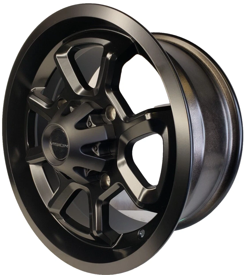 ATV RIM WHEEL some HONDA Pioneer 1000 1000-5 EPS Talon 15x7 4/136 5+2 Black Foto 4 de 4