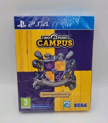 Two Point Campus [Enrollment Edition] (Playstation 4, 2022) New Sealed