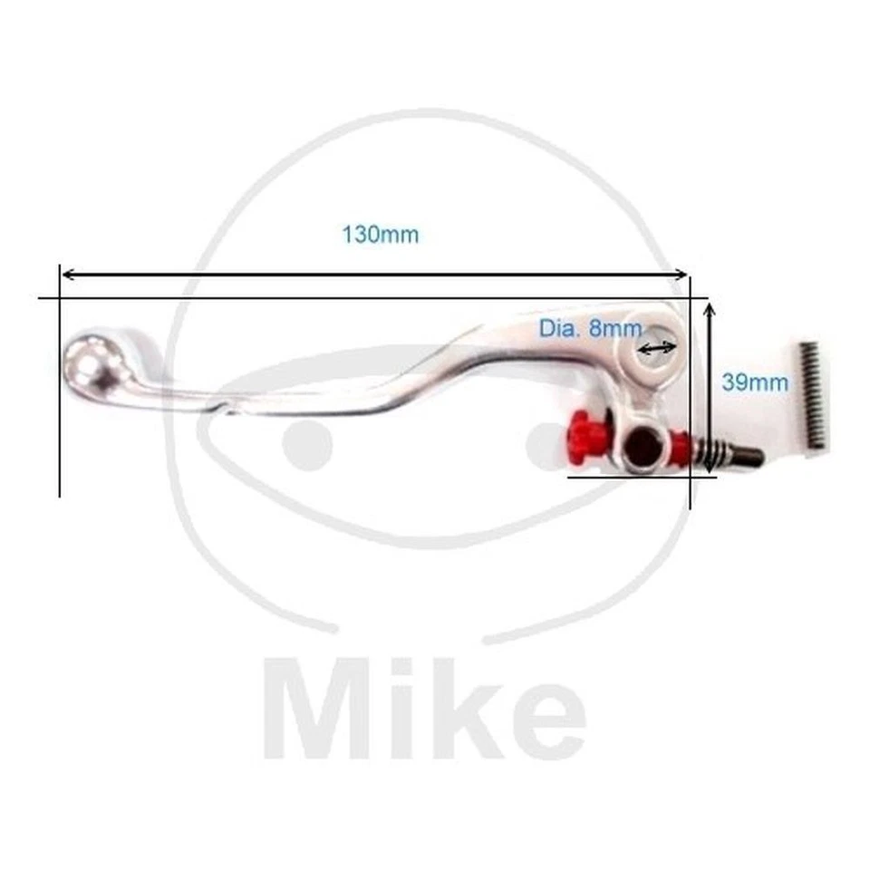 LEVA FRIZIONE ALU FORGIATA CORTA 730.36.13 FOR KTM 690 ENDURO 4T 2009-2010 - Immagine 4 di 4