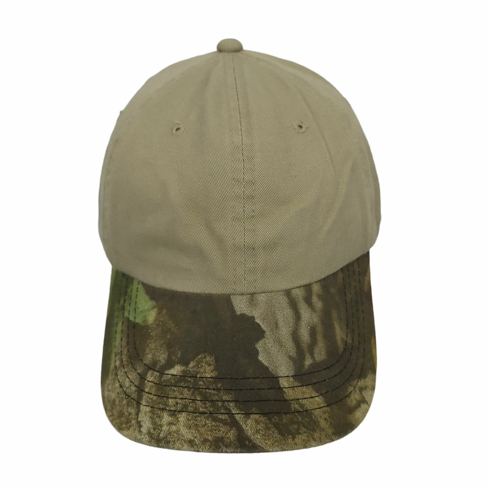 Outdoor Cap Advantage Khaki Camouflage Tuck Strap Slide Cap Trucker Hunting Hat