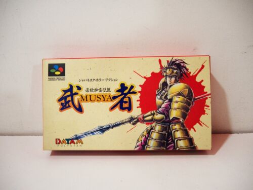 Gousou Shinrai Densetsu Musya Nintendo Super Famicom SFC NTSC Japan - Imagen 1 de 10