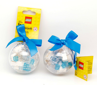 LEGO  Classic 851358 Weihnachtskugel 2 Stk Christmas X-Mas Kugeln Steinen