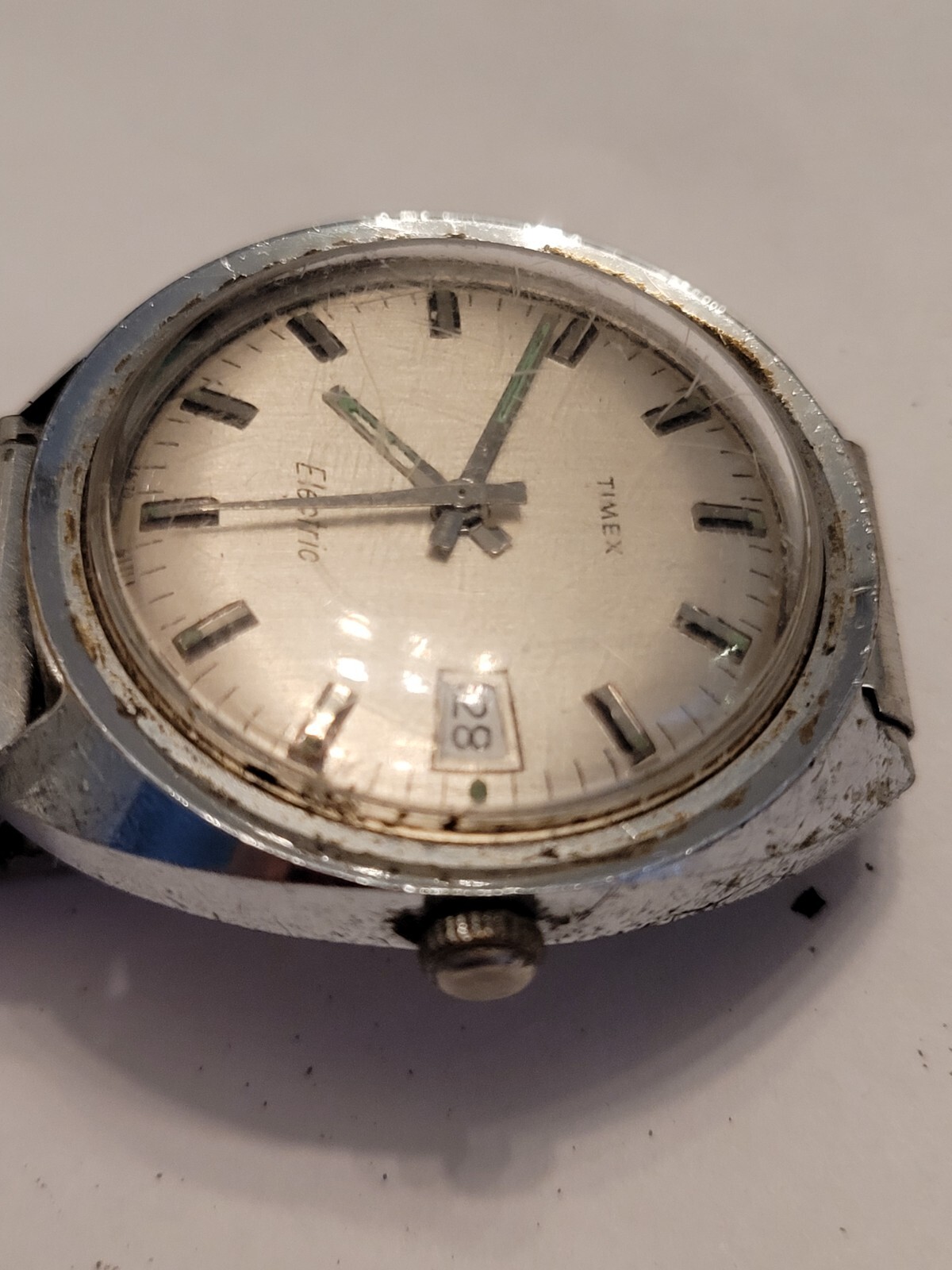 VINTAGE 1971 TIMEX ELECTRIC MENS WRIST WATCH eBay