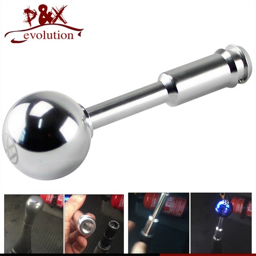 Silver Polished Shift knob +Shifter Extension Straight Lever for VW T4 Van 90-03 - Picture 5 of 9