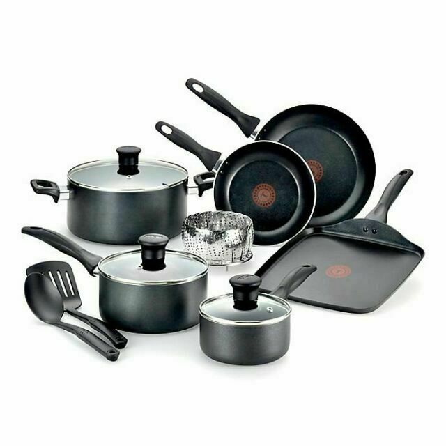 T-fal Fresh Recycled Aluminum Ceramic Non-Stick 12-Piece Set