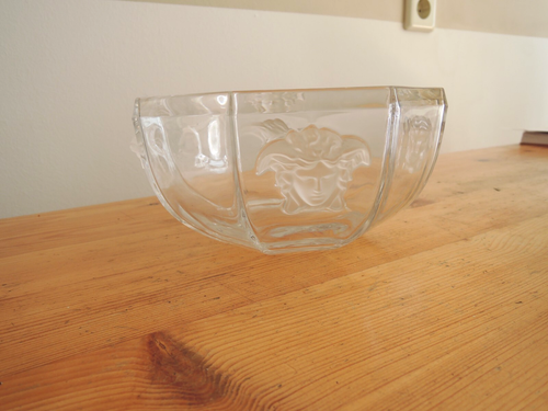 Rosenthal- Versace Lumiere Schale Ø 17,5 cm. 2. H. 20Jh, Serie Medusa