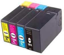4PK XL Printer Ink Combo for Canon PGI-1200 MAXIFY MB2720 MB2120 MB2320 MB2020