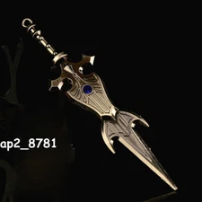 Metal Spear Lance Halberd Sword Weapon 12'' Action Figure Body Custom 1/6 Scale