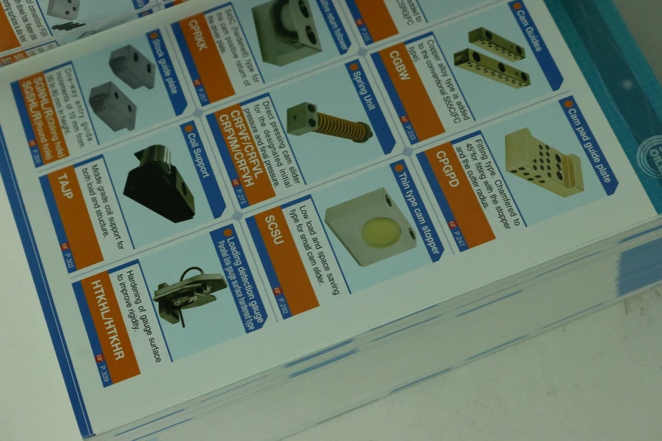 Standard Components for Press Die 2009 Sankyo Oilless Industry Heavy Book - Image 4 of 4