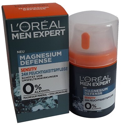 L'Oréal Men Expert Magnesium Defense Sensitive Feuchtigkeitspflege 50ml Loreal