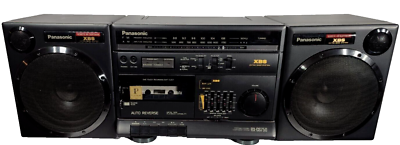 VTG Panasonic RX-CS750 Portable Stereo Boombox XBS Extra bass for
