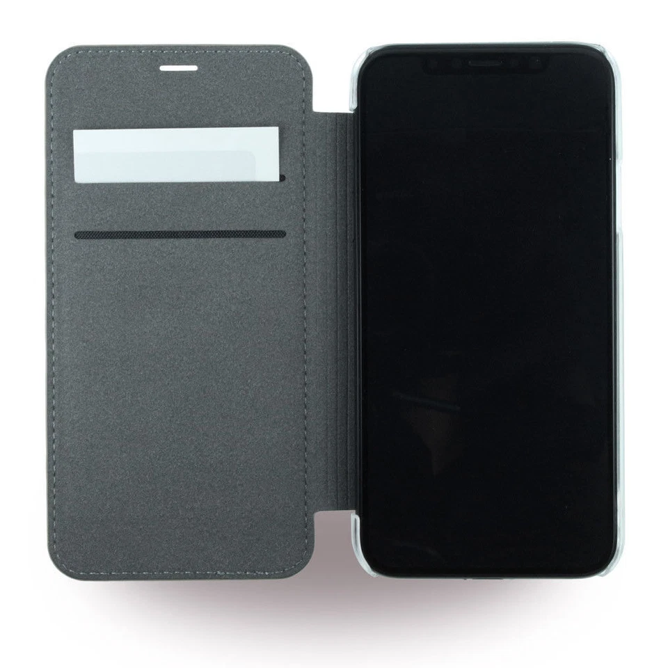 Guess Custodia Protettiva per Cellulare a Libro -4G-Flower IPHONE X - Libreria - Immagine 3 di 4