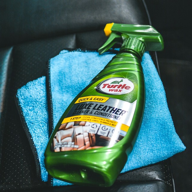 Turtle Wax Quick and Easy Luxe Leather Cleaner and Conditioner Vermont