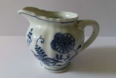 Blue Danue Blue Onion Cream Pitcher - Mint Condition