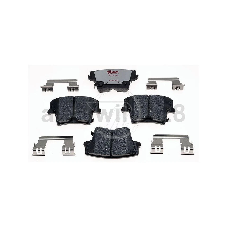Front Rear Brake Pads of 2X Sets Fits Dodge Magnum AWD 3.5L 2005 2006 2007 2008 - Image 3 of 4