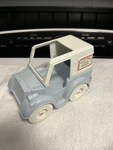 Vintage Tonka Calico Critter Maple Town Post Office Delivery Truck Vehicle Blue
