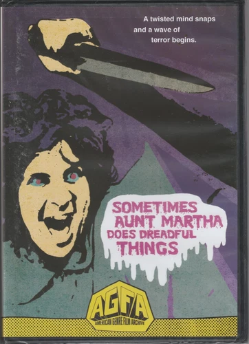 Sometimes Aunt Martha Does Dreadful Things (DVD, 1971) Vinegar Syndrome. New