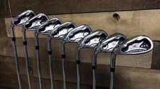 DEMO Left Handed Big  Tall 3 Mens PFT X9 Iron Set 4-SW Regular Flex 3021-LRTL