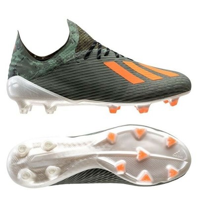 adidas X 19.1 FG/AG Encryption Legion Green/Solar Orange Soccer Men US 10  BNIB | eBay