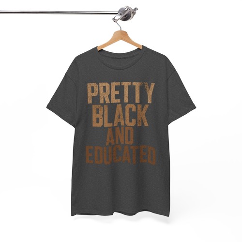Camiseta Africana Pretty Black and Educated Fuerte - Novedad - Camiseta Reina Negra - Imagen 25 de 33