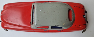 Voiture en Tôle JEP Delahaye ~ Jouet Ancien TBE état Mint ~ Moteur fonctionne avec clé d'Origine ~ 24cm Roues Métal ~ CA 1950 - Jeux & Jouets