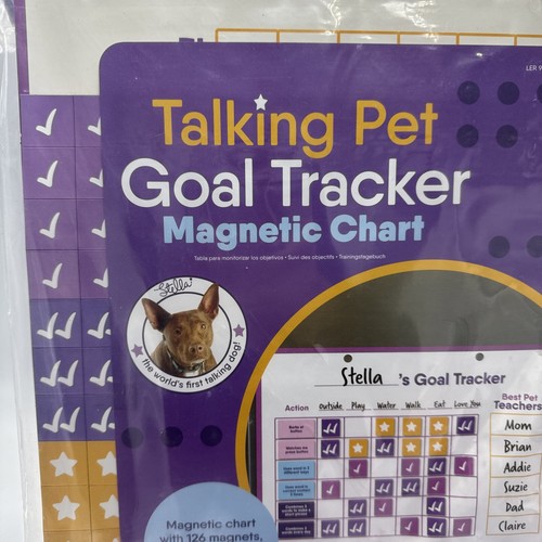 Talking Pet Essential Words 6 Pulsanti Discorsi Pre-Registrati Cane con Goal Tracker - Foto 3 di 14