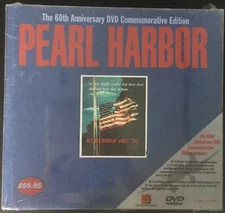 PEARL HARBOR-HISTORY CHANNEL 60TH ANNIVERSARY 2-DVD COMMEMORATIVE BOX SET-BOOK