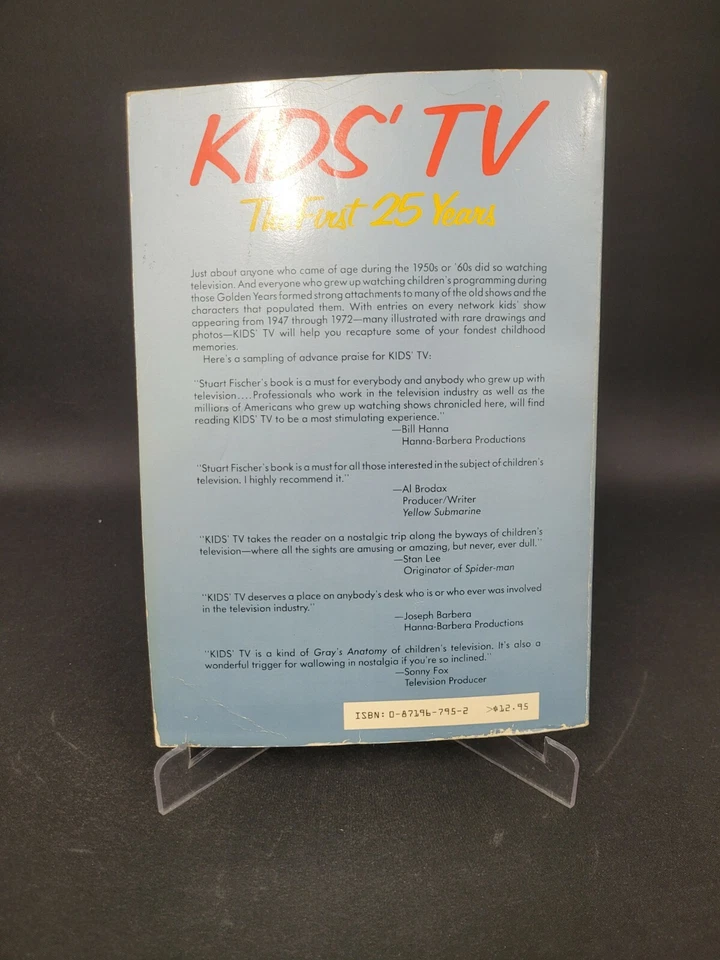 Kid's TV : The First 25 Years Paperback Stuart Fischer 1983 Facts on File - Image 2 of 4