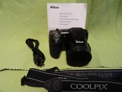 Nikon CoolPix L830 - 16,1MP - 34x Opt.Zoom - Full HD VIDEO 3,0" TFT LCD *Schwarz - Bild 1 von 4