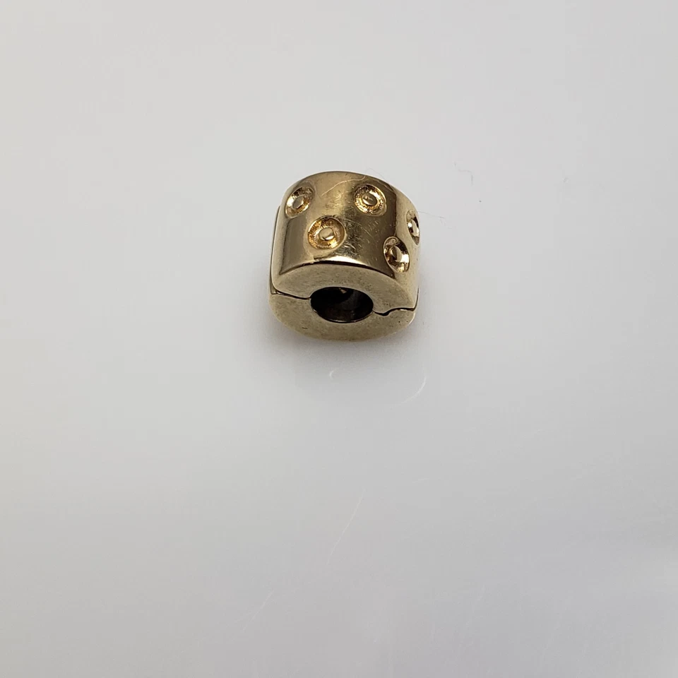 Pandora 14k Yellow Gold Seeing Spots Clip Charm 750345 - Image 3 of 4