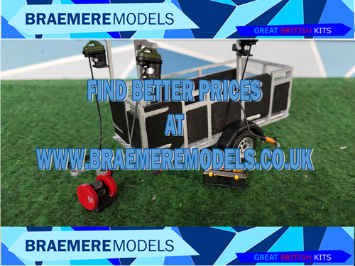 1:32 Horner Sheep Shearing Trailer Model Kit Britains Farm Animals Conversion - Picture 2 of 11