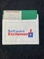 Software Excitement Disk 481 EGA Star Trek  - 5.25 Media
