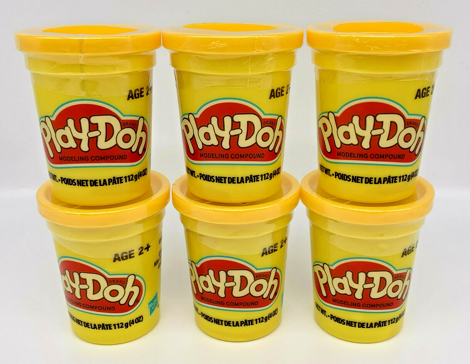 Play Doh Mini 4'lü Yellow, Red, Blue And Green Color Total 224