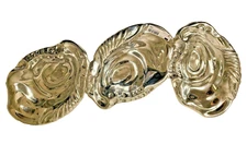 Beatriz Ball Aluminum Alloy OCEAN OYSTER Triple Dip Metalware Bowl