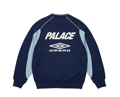 PALACE SPRING 2024 UMBRO SOCCER FOOTBALL WARM UP CREW PALACE SPRING 2024 UMBRO SOCCER FOOTBALL WARM UP CREW
