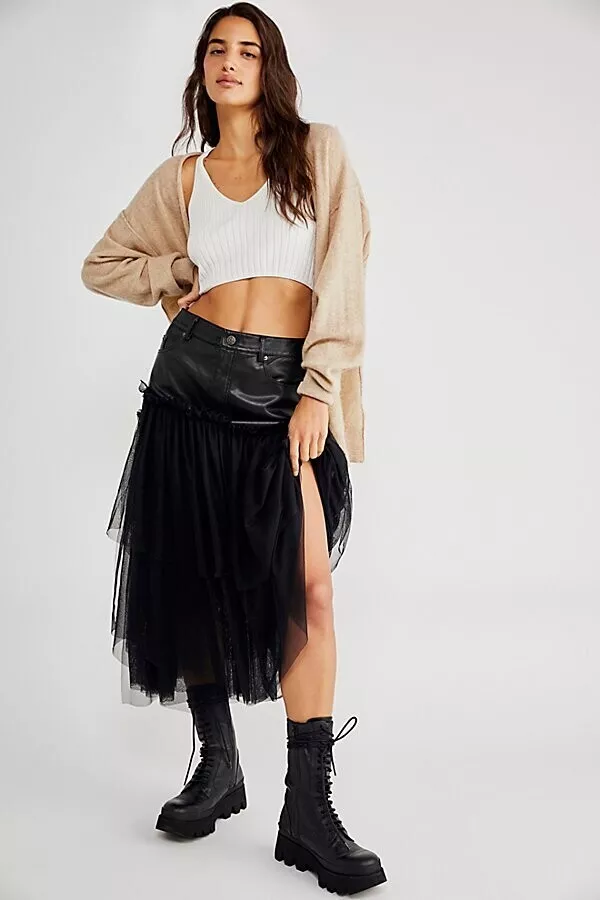 Vegan Leather Pencil Skirt – Elie Tahari