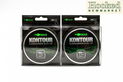 Korda Kontour Soft Flurocarbon Angeln Hauptschnur 