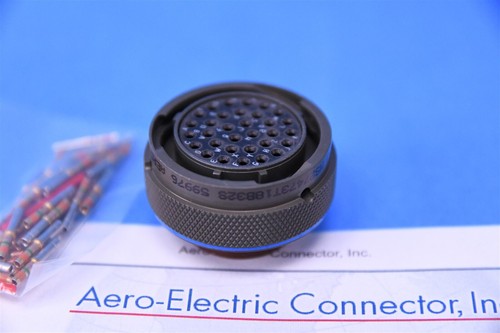 Aero-Electric MIL Spec Circular Connector 32 Pin MS27473T18B32S w/ Gold Contacts - Picture 3 of 4