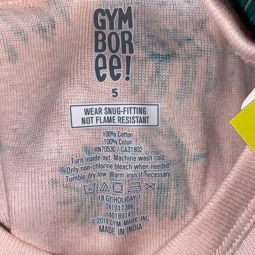 Gymboree NWT American Girl Bitty Baby EUC Lot of 2 Girls Pajama Sets Size 5 - Picture 6 of 8