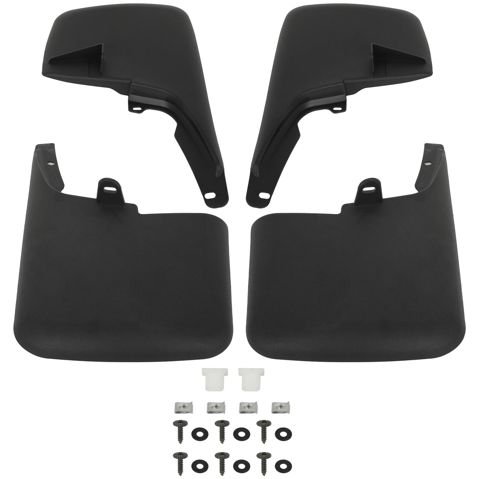 2017-2022 Ford F-250 F-350 Super Duty Mud Flaps with Screws-image