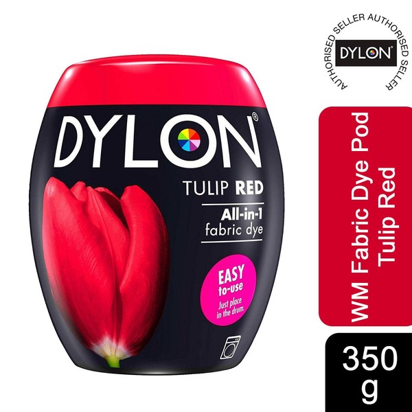 Cápsula de tinte de tela para lavadora DYLON para ropa y muebles suaves, 1 paquete de 350 g
