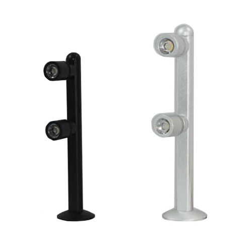 2Pcs LED Picture Light Table Stand-up Pole Lamp Adjustable Spotlight Cabinet Bar - Picture 9 of 29