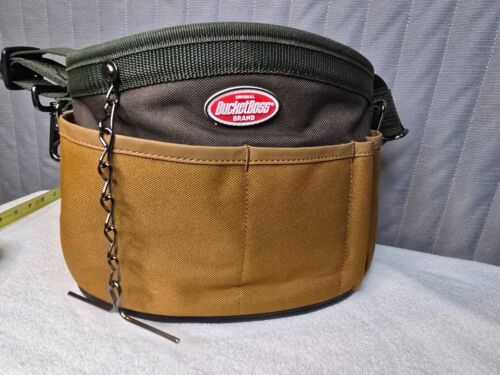 Bucket Boss tool bag, shoulder strap, clean EUC, pockets, tape holder - Picture 10 of 15
