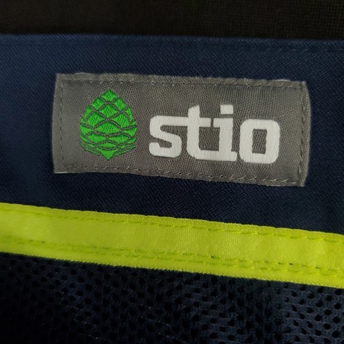 Stio Pants Men's 40R 38x32 Navy Organic Hiking Pockets Outdoors Straight Solid - Picture 12 of 18