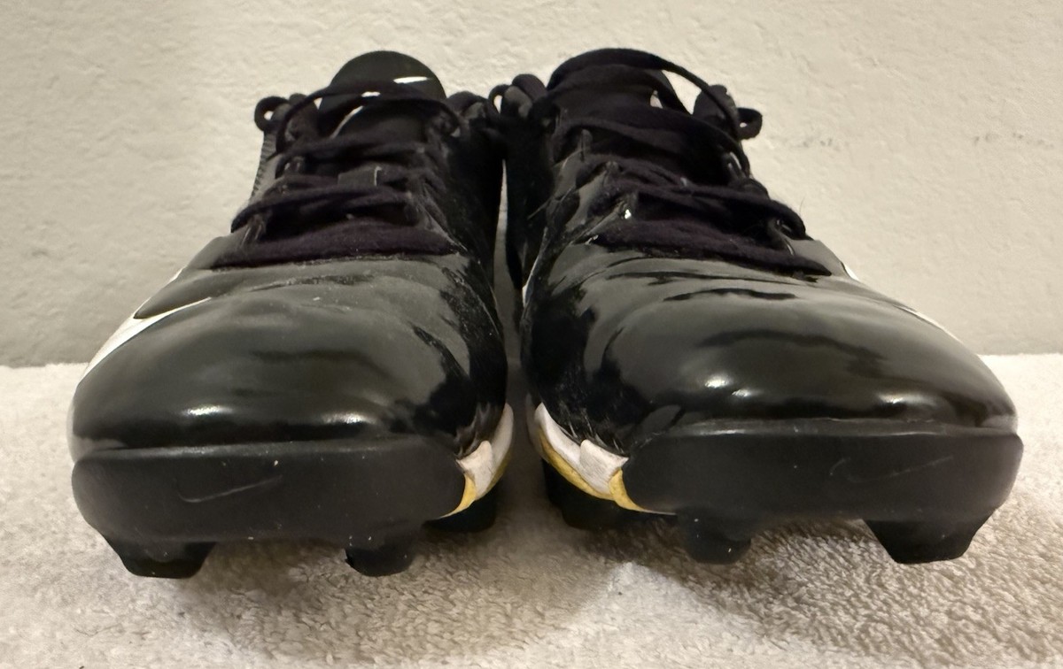 Nike Men Vapor Untouchable Shark 3 917168-010 Black Ftball Cleats Shoes US 10 Nike Vapor Untouchable Shark 3 Black for Sale | Authenticity  main image 2