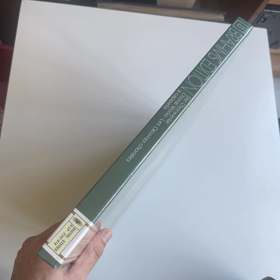 Brahms -  Les oeuvres chorales a Capella DG 2741018  BOX 6 LP SEALED - Photo 3/3